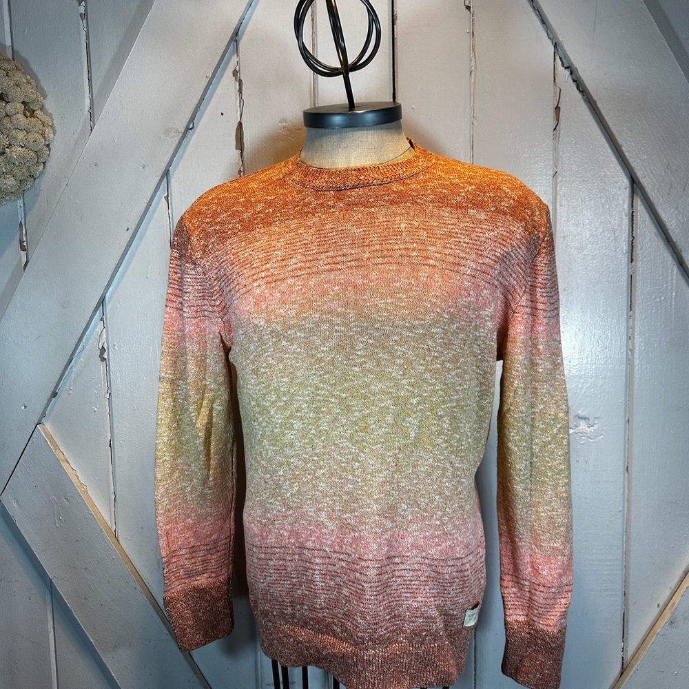 Gradient Knit Men's Spring Sweater